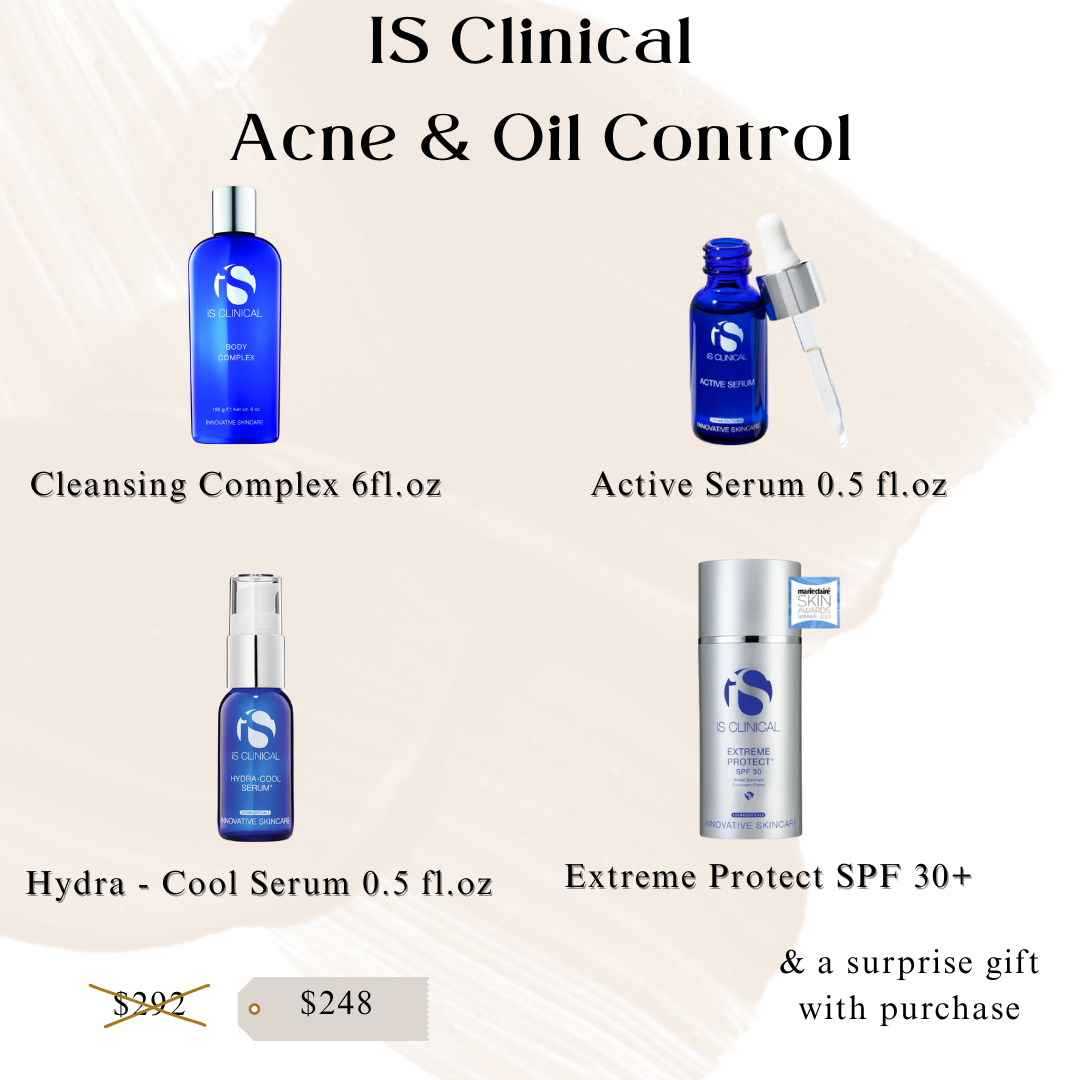 IS Clinical Acne & Oil Control Bundle
