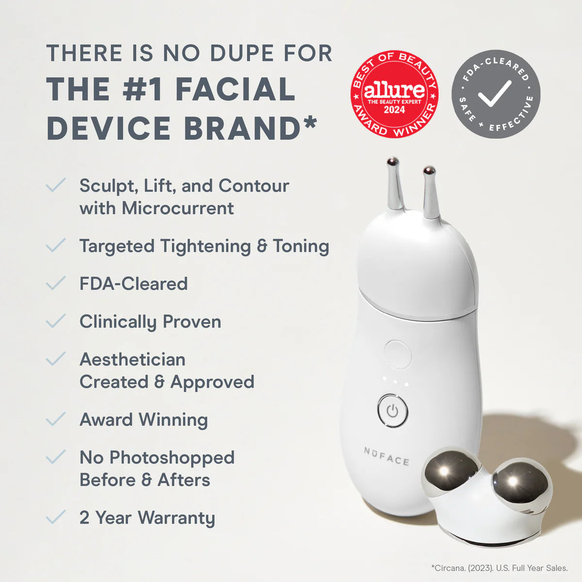 TRINITY+ with Effective Lip & Eye Attachment