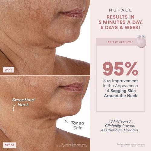 NuFACE Mini+ Petite Facial Toning Device - Atelier Beaute Corp