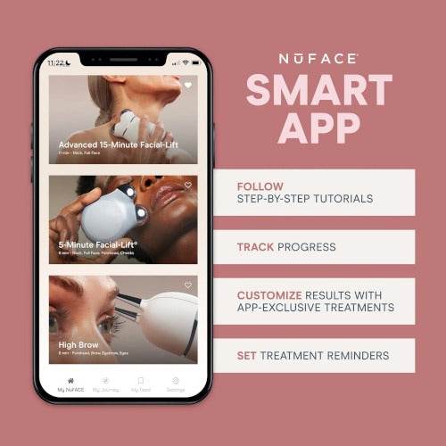 NuFACE Mini+ Petite Facial Toning Device - Atelier Beaute Corp